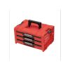 Ящик для інструментів QBRICK SYSTEM набір на платформі, 21, 525*345*885, SYSTEM PRO Drawer Workshop Set 6 Red (Z260370PG003) - Зображення 1