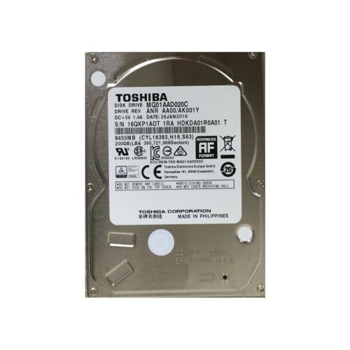 Жесткий диск для ноутбука 2.5 200GB Toshiba (MQ01AAD020C)