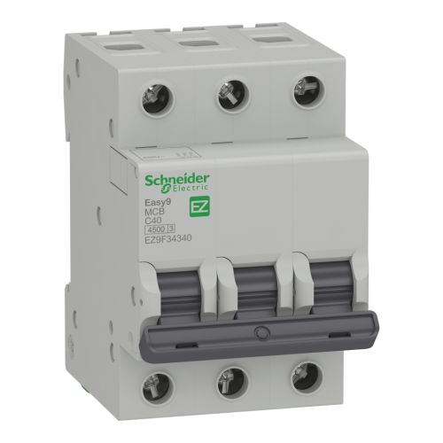 Автоматический выключатель Schneider Electric EZ9 3P 40A C (EZ9F34340)