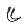 Дата кабель USB-C to USB-C 2.0m 100W Dura Series black red Baseus (P10377803U01-03) - Зображення 2
