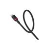 Дата кабель USB-C to USB-C 2.0m 100W Dura Series black red Baseus (P10377803U01-03) - Зображення 3