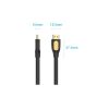 Кабель мультимедийный HDMI M to HDMI M 3.0m V2.0 4K60Hz PVC black Vention (ALIBI) - Изображение 1
