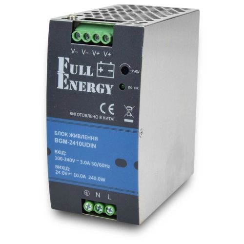 Блок живлення для систем відеоспостереження Full Energy BGM-2410UDIN