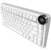 Клавіатура Ajazz AK820 V2 White Peach Switch Wireless/Bluetooth/USB UA White (AK820-V2-WP-S-W) - Зображення 2
