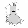 Вытяжка кухонная Ventolux CAPRI 60 INOX 600 - Изображение 1