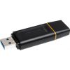 USB флеш накопичувач Kingston 128GB DT Exodia Black/Yellow USB 3.2 (DTX/128GB) - Зображення 2