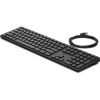 Клавіатура HP 320K USB Ukr Black (9SR37AA) - Зображення 1