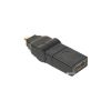 Переходник HDMI AF to micro HDMI AM, 360 degree PowerPlant (CA910618) - Изображение 1