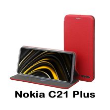 Чехол для мобильного телефона BeCover Exclusive Nokia C21 Plus Burgundy Red (707918)