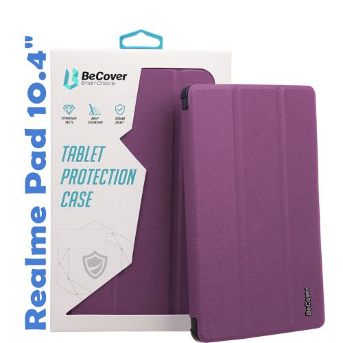 Чохол до планшета BeCover Smart Case Realme Pad 10.4 Purple (708268)
