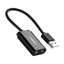 Звуковая плата Ugreen US205 black (30724)
