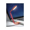 Лампа USB Optima LED, гнучка, рожевий (UL-001-PI) - Зображення 1