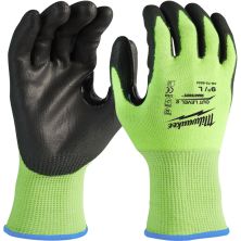 Захисні рукавички Milwaukee сигнальні з рівнем опору порізам 2, размер XL/10 (4932479924)