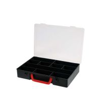 Ящик для інструментів Vorel органайзер, 300x220x55мм, 10 відсіків (78791)