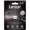 USB флеш накопичувач Lexar 64GB S47 USB 2.0 (LJDS47-64GABBK) - Зображення 3