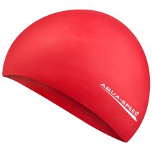 Шапка для плавання Aqua Speed Soft Latex 122-31 5732 червоний Уні OSFM (5908217657329)