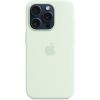 Чохол до мобільного телефона Apple iPhone 15 Pro Silicone Case with MagSafe - Soft Mint,Model A3125 (MWNL3ZM/A) - Зображення 3
