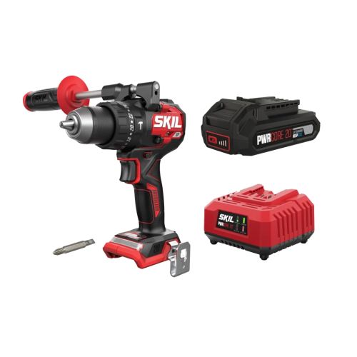 Шуруповерт Skil акумуляторний безщітковий ударний 3085 CA XP, 2.5Ah (CD1E3085CA+BC1E3110AA)