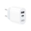 Зарядное устройство XO L97 (1Type-C/1USB/2.4A) + USB - MicroUSB White (XO-L97-MC) - Изображение 2