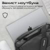 Сумка для ноутбука Promate 15.6 Satchel-MB black (satchel-mb.black) - Зображення 2
