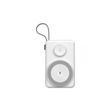 Батарея універсальна Choetech Magnetic Wireless 20000mAh 22.5W, PD, QC/3.0, Apple Watch charger, White (B696-GW)
