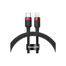 Дата кабель USB-C to Lightning 1.0m Cafule PD 20W red+black Baseus (CATLKLF-91) Дата кабель USB-C to Lightning 1.0m Cafule PD 20W red+black Baseus (CATLKLF-91)