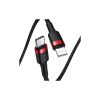 Дата кабель USB-C to Lightning 1.0m Cafule PD 20W red+black Baseus (CATLKLF-91) - Зображення 2