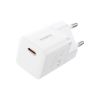 Зарядний пристрій Baseus GaN5 Fast Charger USB-C 25W + Cable Type-C 100W white (P10110909213-01) - Зображення 1