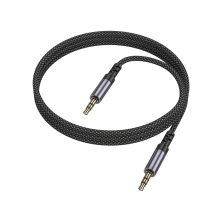 Кабель мультимедійний 3.5mm M to 3.5mm BL24 metal grey BOROFONE (6941991118968) Кабель мультимедійний 3.5mm M to 3.5mm BL24 metal grey BOROFONE (6941991118968)