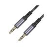 Кабель мультимедийный 3.5mm M to 3.5mm BL24 metal grey BOROFONE (6941991118968) - Изображение 2