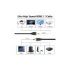 Кабель мультимедийный HDMI to HDMI 5.0m v2.1 8K60Hz 4K120Hz Choetech (XHH-TP21-BK) - Изображение 2