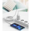 Дата кабель USB 2.0 AM to Lightning 1.0m braided Zebra XO (NB235_L_White) - Зображення 1