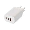 Зарядное устройство EMOS V05G65 1xUSB-A + 2xUSB-C PD65W GaN (V05G65) - Изображение 1