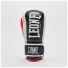 Боксерские перчатки Leone GN333 Logo WACS Black 10 унцій (GN333_Black_10oz) - Изображение 3