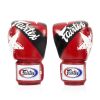 Боксерские перчатки Fairtex BGV1 Nation Print Red 14 унцій (бинти в комплекті) (BGV1_Print_14oz_Red) - Изображение 2