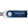 USB флеш накопичувач Patriot 512GB Xporter X550 White-Blue USB 3.2/Type-C (PS512GX550AAD) - Зображення 1