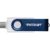 USB флеш накопичувач Patriot 512GB Xporter X550 White-Blue USB 3.2/Type-C (PS512GX550AAD) - Зображення 2