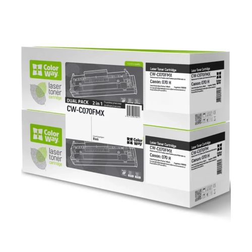 Картридж ColorWay CANON (070H) MF461w/463dw/465dw/LBP243dw/246dw DUAL PACK (CW-C070FMX)