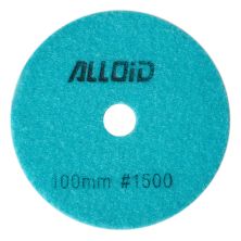 Круг зачистний Alloid Pro, алмазний, шліфувальний, на липучці, COMBS, 100мм, зерно 1500 (DD-63384)
