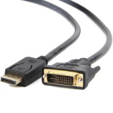 Кабель мультимедійний Display Port to DVI 24+1pin, 1.8m Cablexpert (CC-DPM-DVIM-1.8М)