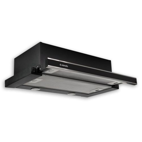 Витяжка кухонна Minola HTL 6062 I/BL GLASS 450 LED
