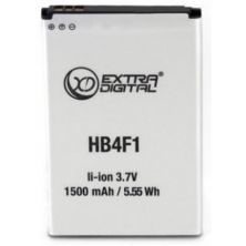 Акумуляторна батарея Extradigital Huawei HB4F1 1500 mAh (BMH6434)