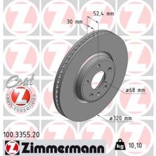 Тормозной диск ZIMMERMANN 100.3355.20