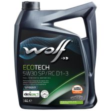 Моторна олива Wolf ECOTECH 5W30 SP/RC D1-3 4л (1049901)