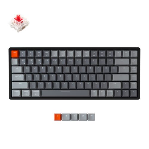 Клавіатура Keychron K2 84 Key Gateron G PRO Red Hot-Swap RGB Wireless UA Black (K2B1H_KEYCHRON)