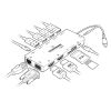 Порт-репликатор TECNOWARE Dock Station USB TYPE-C 13 in 1 Adapter HUB (FHUB17692) - Изображение 2
