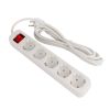 Мережевий фільтр живлення ColorWay CW-PSEA53W, 5 розеток/ 3M white (CW-PSEA53W) - Зображення 3