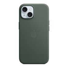 Чохол до мобільного телефона Apple iPhone 15 FineWoven Case with MagSafe Evergreen (MT3J3ZM/A)