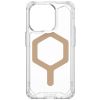 Чехол для мобильного телефона UAG Apple Iphone 15 Pro Plyo Magsafe, Ice/Gold (114286114381) - Изображение 3