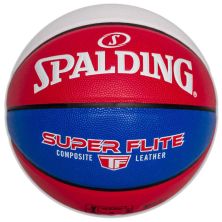 Мяч баскетбольный Spalding Super Flite червоний, білий, синій Уні 7 76928Z (689344406022)